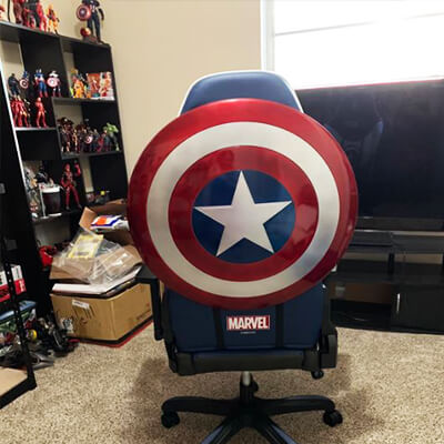 Marvel gaming chairs captain america